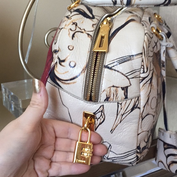 PRADA Fairy bag BL0520 Cervo Lux Print - Picture 5 of 16